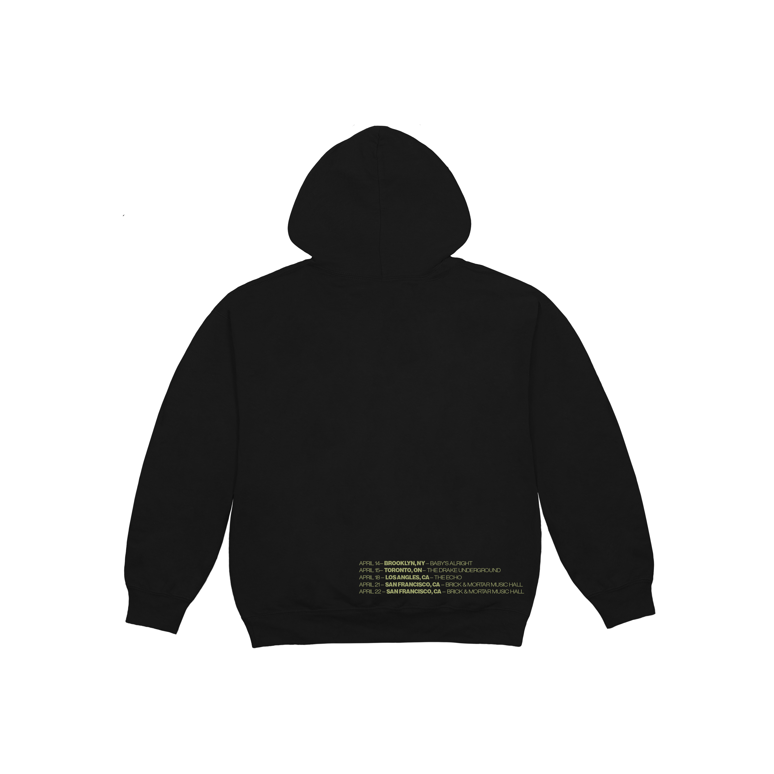 Bay's Secret Tour Hoodie